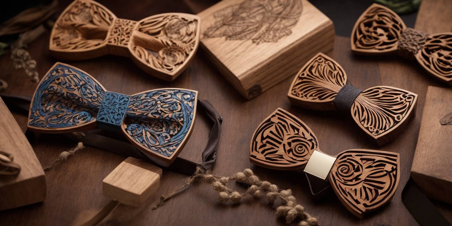 Piękna drewniana mucha: idealny dodatek do stylowych outfitów