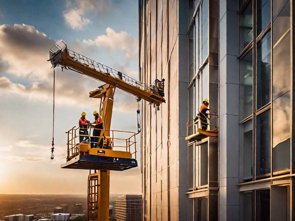Wynajem podnośników do prac na wysokościach – jakie są korzyści?